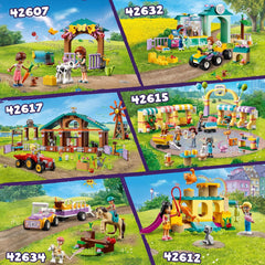 LEGO Friends 42607 Autumns Baby Cow Shed Farm Animal Toy Playset - Calf & Bunny