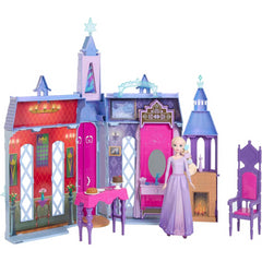 Frozen Elsa's Arendelle Castle 60 cm Dollhouse with Elsa Doll