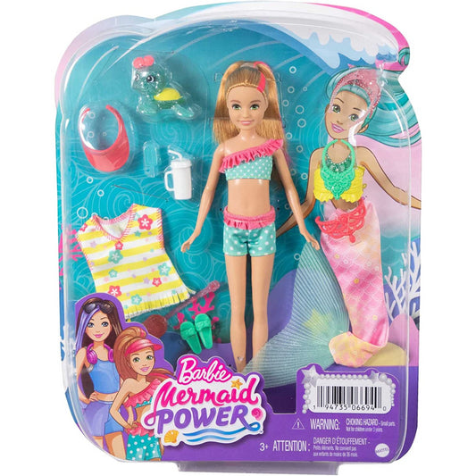 Barbie Mermaid Power Stacie 10 Piece Doll