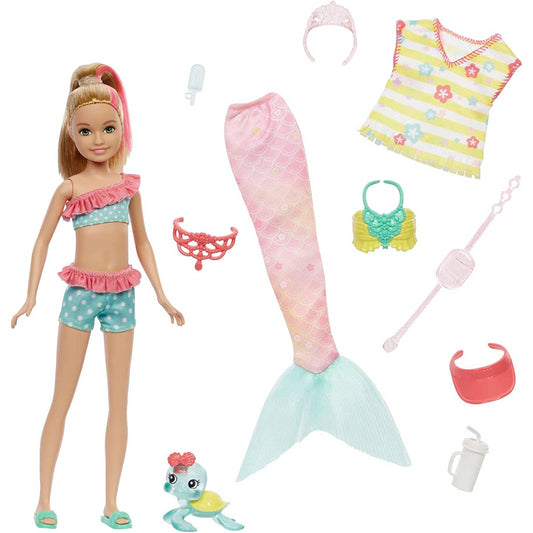 Barbie Mermaid Power Stacie 10 Piece Doll