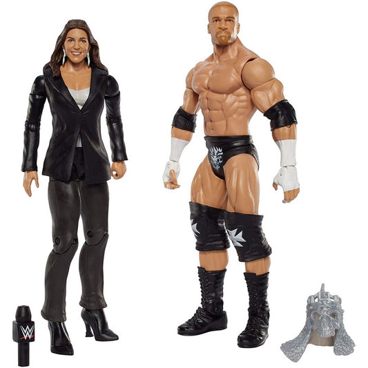 WWE Battle Pack Action Figures - Triple H and Stephanie - Maqio