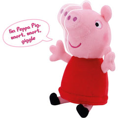 Peppa Pig Giggle & Snort Peppa Preschool Interactive Soft Toy