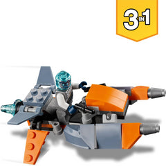 LEGO 31111 Creator 3 in 1 Cyber Drone Space Set