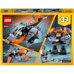 LEGO 31111 Creator 3 in 1 Cyber Drone Space Set