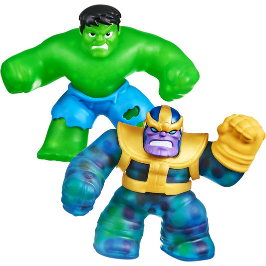 Heroes of Goo Jit Zu Marvel Versus Pack - Hulk v Thanos