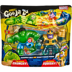 Heroes of Goo Jit Zu Marvel Versus Pack - Hulk v Thanos