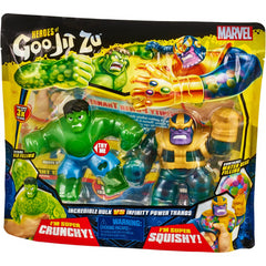 Heroes of Goo Jit Zu Marvel Versus Pack - Hulk v Thanos