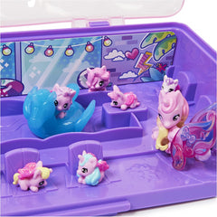 Hatchimals ColleGGtibles Unicorn Family Carton Playset