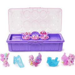 Hatchimals ColleGGtibles Unicorn Family Carton Playset