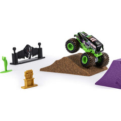 Monster Jam Grave Digger Monster Dirt Deluxe Set with 454g of Monster Dirt