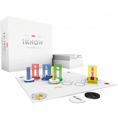 Tactic iKnow Trivia Family Strategy Board Game - Maqio