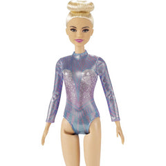 Barbie Rhythmic Gymnastics Blonde Doll with Letard and Accessories