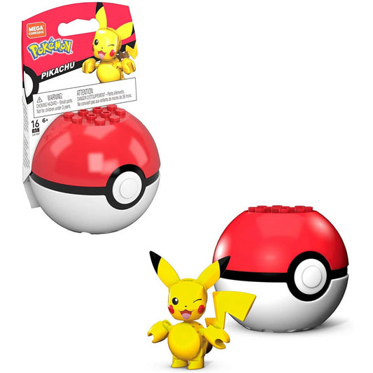 Mega Construx PokÃ©mon Pikachu & Pokeball GKY69 - Maqio