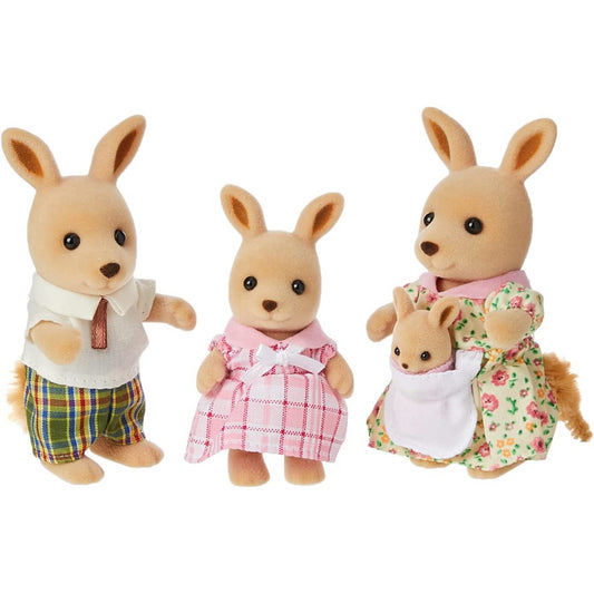 Sylvanian Families Kangaroo Family Set of 4 Figures