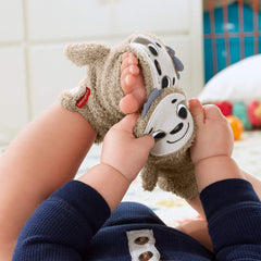 Fisher-Price Sloth Activity Socks for Babies