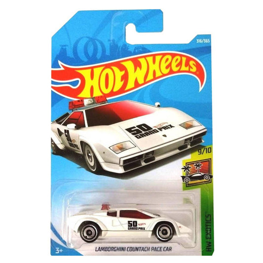 Hot Wheels Die-Cast Vehicle Lamborghini Countach Pace Car