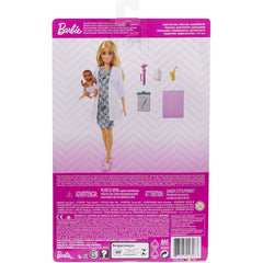 Barbie Baby Doctor Playset with Blonde Doll & Infant Doll