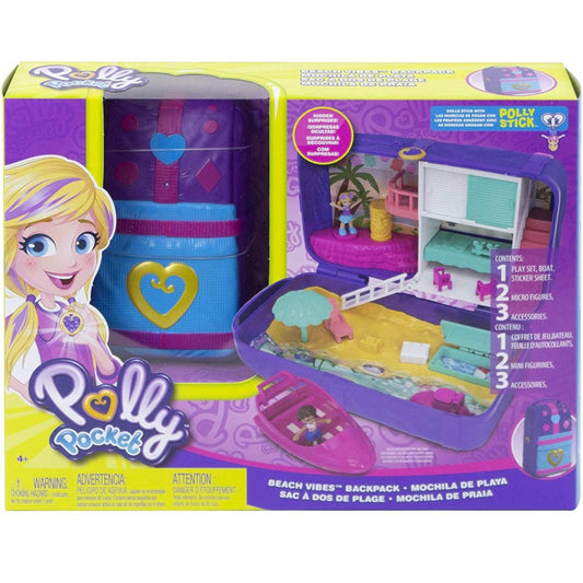 Polly Pocket Hidden Places Beach Vibes Backpack FRY40 - Maqio