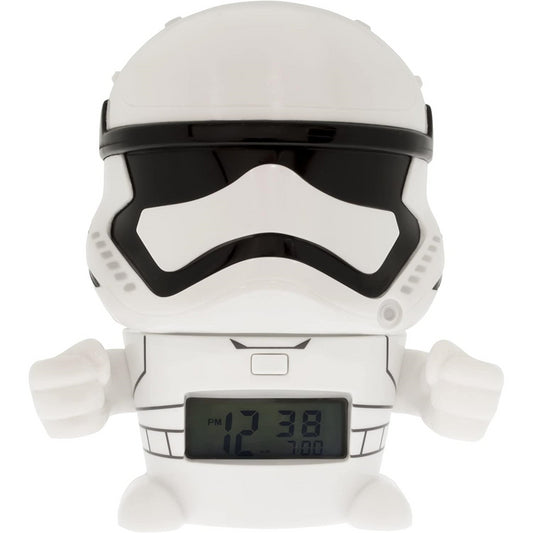 BulbBotz Star Wars 2021371 The Last Jedi Stormtrooper Kids Night Light Alarm Clo - Maqio