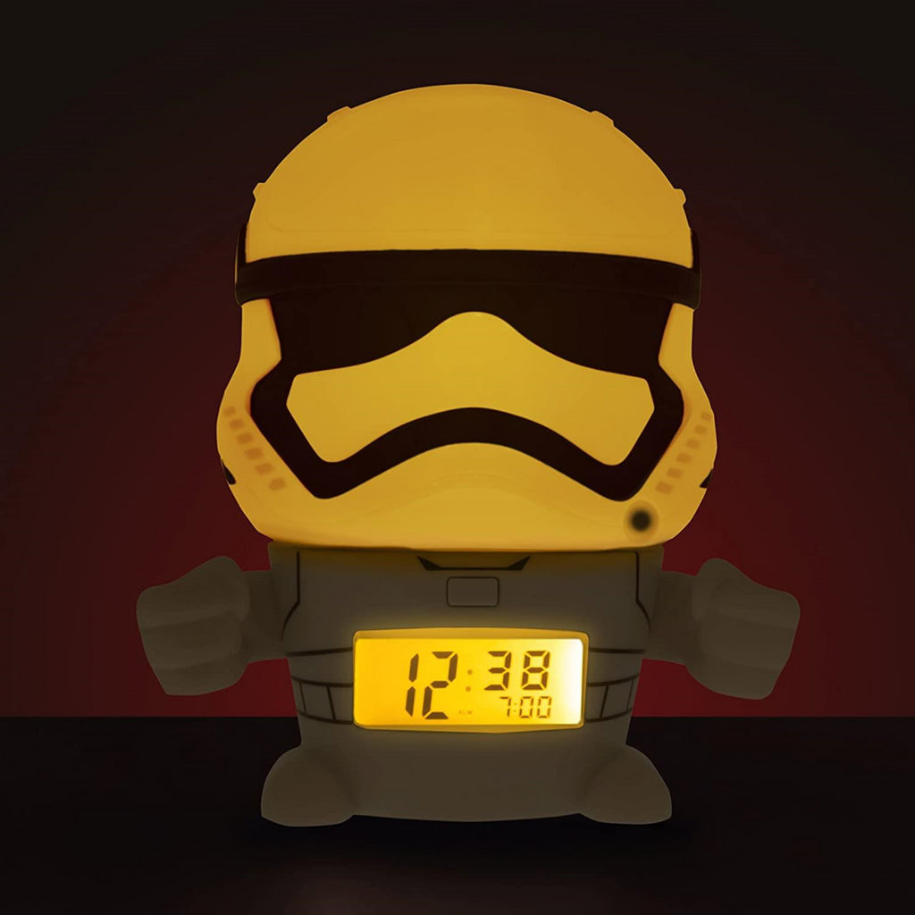 BulbBotz Star Wars 2021371 The Last Jedi Stormtrooper Kids Night Light Alarm Clo - Maqio