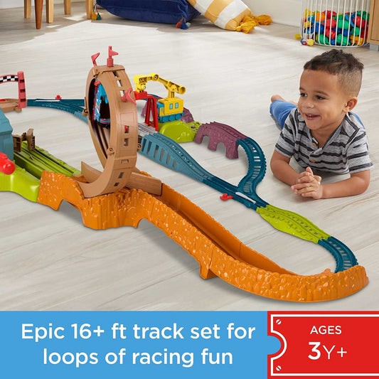 Thomas & Friends Launch & Loop Maintenance Yard Toy Train and Track Set