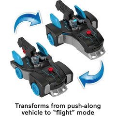 Fisher-Price Imaginext DC Super Friends Bat-Tech Batmobile Push Along Vehicle
