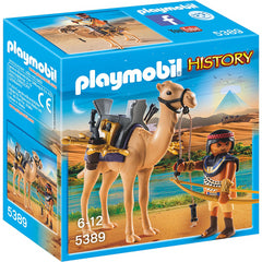 Playmobil Egyptian Warrior with Camel Figures and Accessories 5389