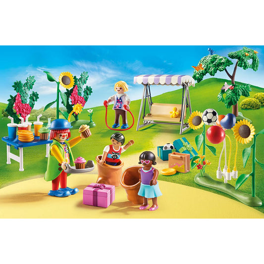 Playmobil 70212 Dollhouse Childrens Garden Birthday Party Playset