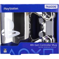 Playstation Silver Controller Mug 4th Gen