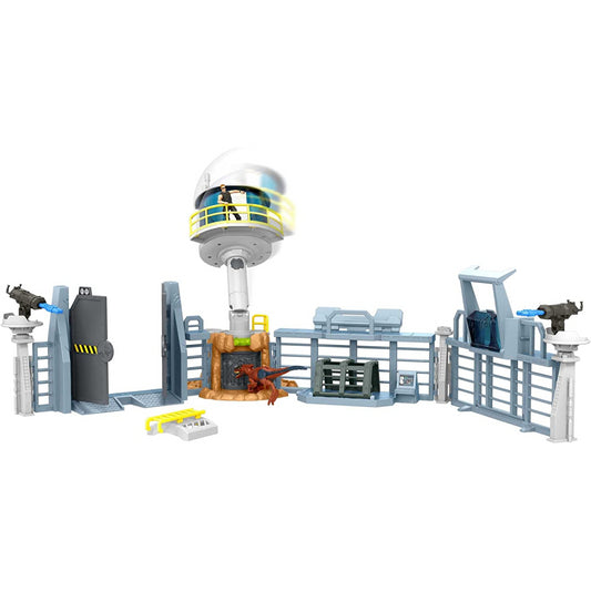 Jurassic World Dominion Outpost Chaos Playset 2 Action Figures