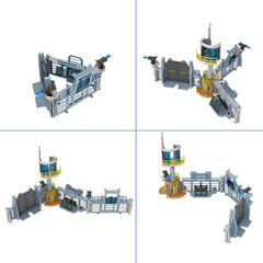 Jurassic World Dominion Outpost Chaos Playset 2 Action Figures