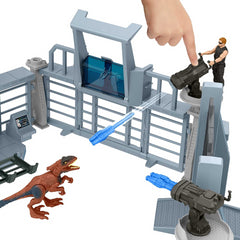 Jurassic World Dominion Outpost Chaos Playset 2 Action Figures