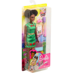 Barbie Travel Nikki Doll with Brunette Hair & 5 Accessories
