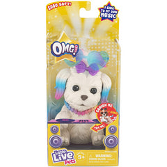 Little Live Pets OMG Pets Soft Squishy Cuddly Toy - Rainbow Puppy