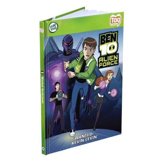 LeapFrog Tag Book Ben 10 Alien Force Wanted: Kevin Levin - Maqio
