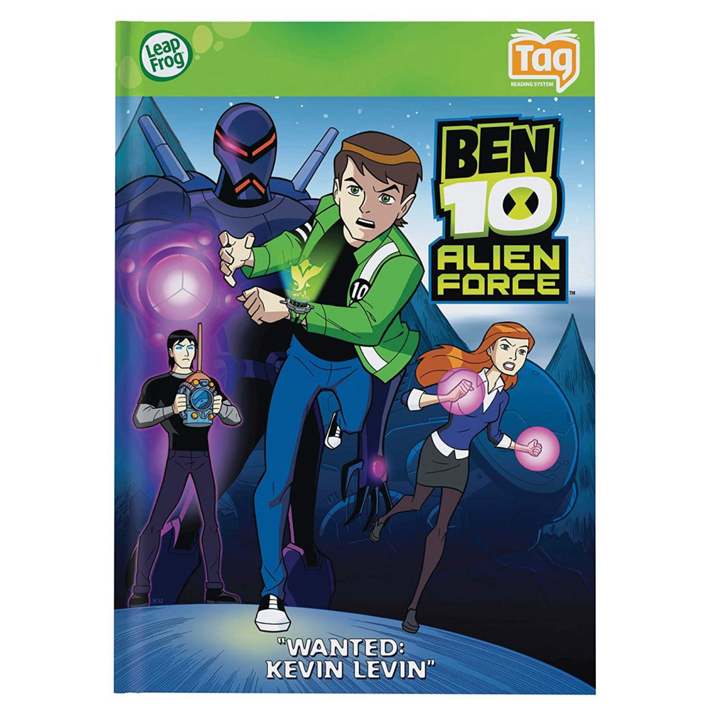 LeapFrog Tag Book Ben 10 Alien Force Wanted: Kevin Levin - Maqio