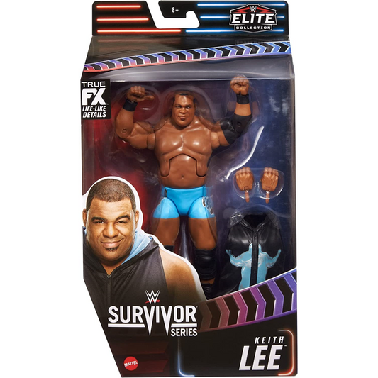 WWE Elite Collection Survivor Series Keith Lee Action Figure