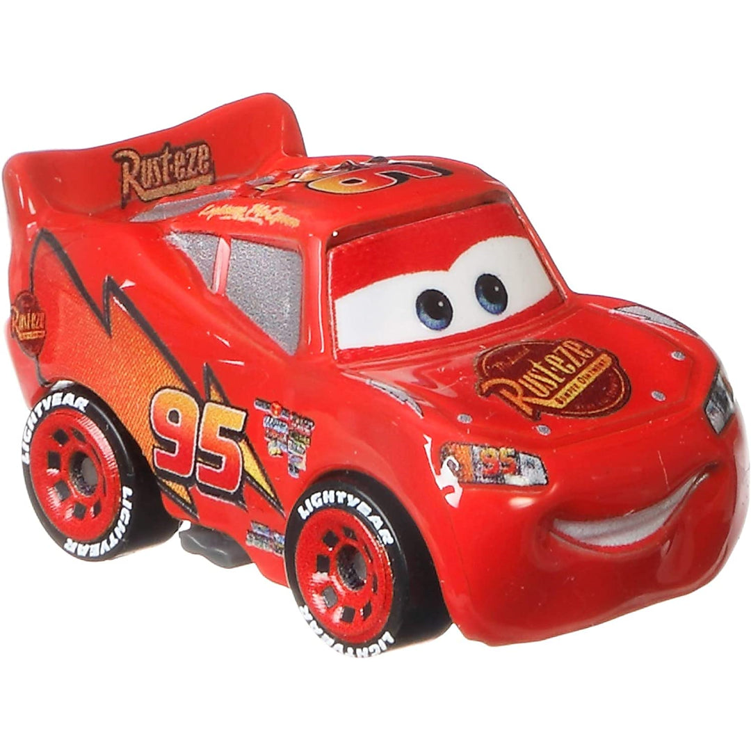 Disney Pixar Cars Mini Racers McQueen Chick Hicks and The King 3 Pack Maqio