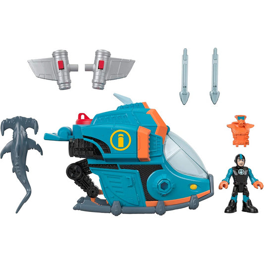 Fisher-Price Imaginext Underwater Sharks and Vehicle