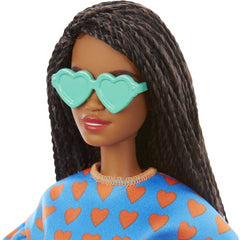 Barbie Fashionistas Doll 172 with Long Braided Black Hair
