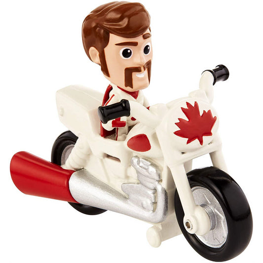 Disney Pixar Toy Story 4 Duke Caboom Mini Figure with Stunt Bike Vehicle GCY50 - Maqio