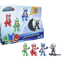 PJ Masks Collectibles Fight Time Mission Hero Vs Villain 4-Pack
