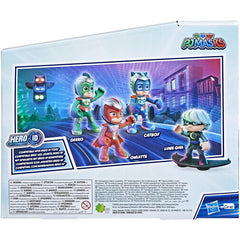PJ Masks Collectibles Fight Time Mission Hero Vs Villain 4-Pack