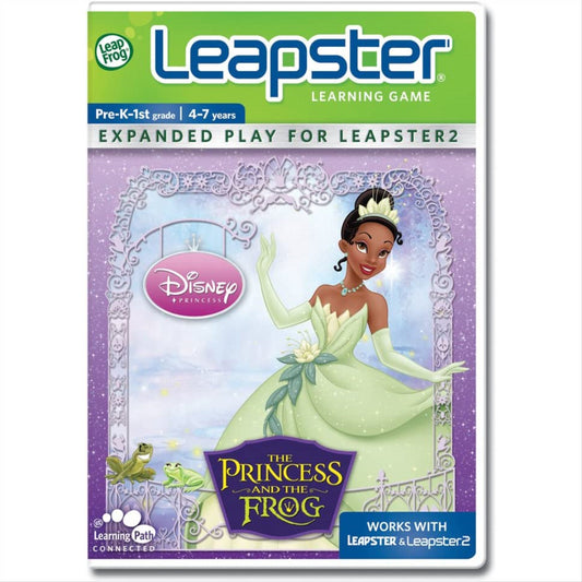 LeapFrog Leapster Game Disney The Princess And The Frog New Kids Education