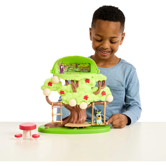 Bluey Tree House Playset with Secret Fairy Hideaway