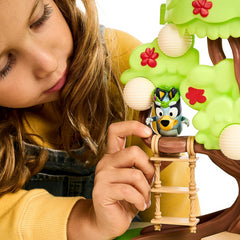 Bluey Tree House Playset with Secret Fairy Hideaway