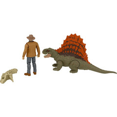 Jurassic World Dominion Dr. Alan Grant & Dimetrodon 2 Pack Figure Set