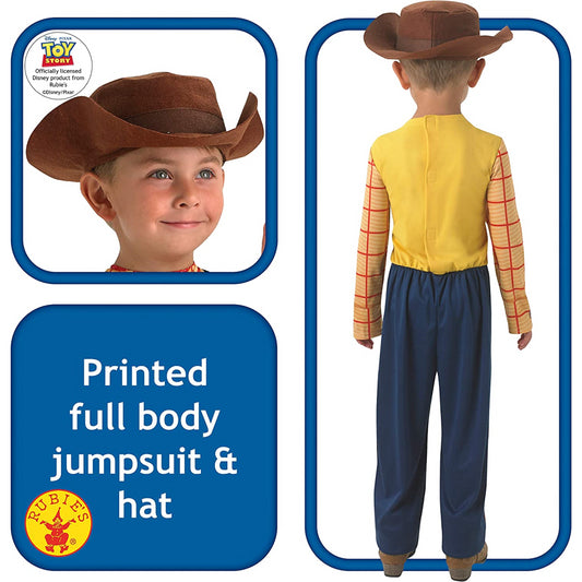 Rubie's Toy Story Classic Woody Childrens Costume - Small 98cm