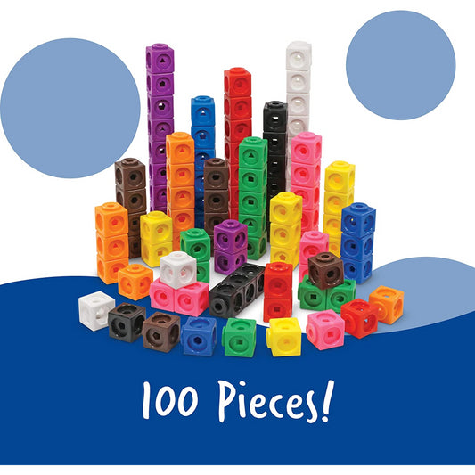 Learning Resources Mathlink Cubes Set of 100