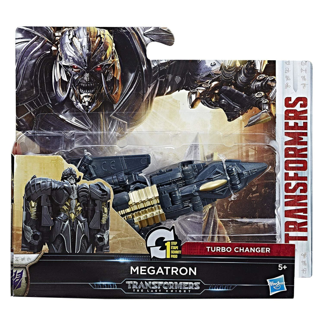 Transformers The Last Knight 1-Step Turbo Changer Megatron Figure - Maqio